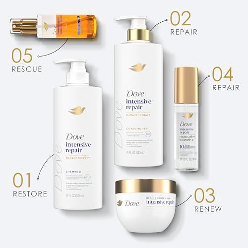 Dove Shampoo Intensive Repair for Damaged Hair with Bio-Protein Care Technology and Amino Serum 28 Fl Oz