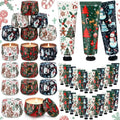 24sets/48pcs Christmas Bulk Gifts for Women 3.5oz Scented Candles & Hand Cream Lotion Set Christmas Stocking Stuffers Xmas Hand Cream Gift Relaxing Spa Set Travel Size Mini Lotion for Xmas Party Favor