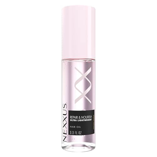 Nexxus Styling Hair Care Hair Oil Repair & Nourish Ultra Lightweight Hair Oil, Powered by STYLEPROTECT Technology 3.3 fl oz