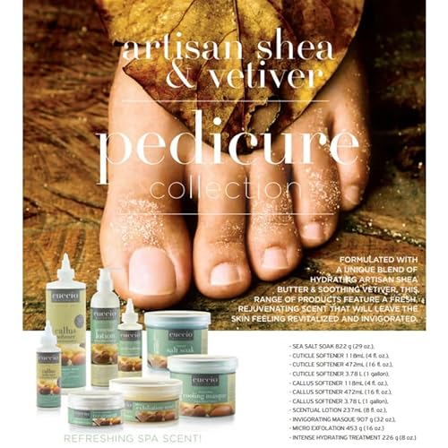 Cuccio Intense Hydrating Treatment ? 8 oz Shea & Vetiver Moisturizing Cream for Dry, Rough Skin ? Deep Nourishment with Vitamins and Oils ? Daily Use Body Moisturizer