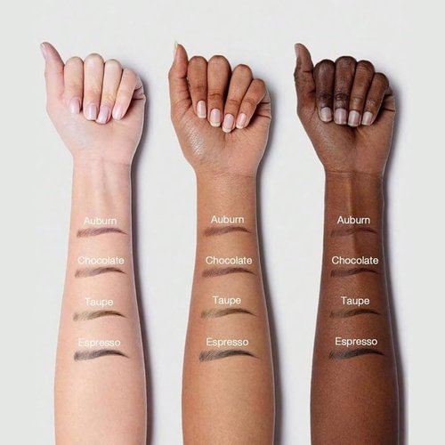 Liftique Brow Brush, Liftique Eyebrow Brush, Liftique - Instant Brow Brush, Brow Fection Angled Brush & Dip (TAUPE*2)