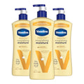 Vaseline Intensive Care Nourishing Moisture Body Lotion 3 Pk Made with Ultra-Hydrating Lipids + Pure Oat Extract for Dry Skin, for Nourished, Healthy-Looking Skin 20.3 oz