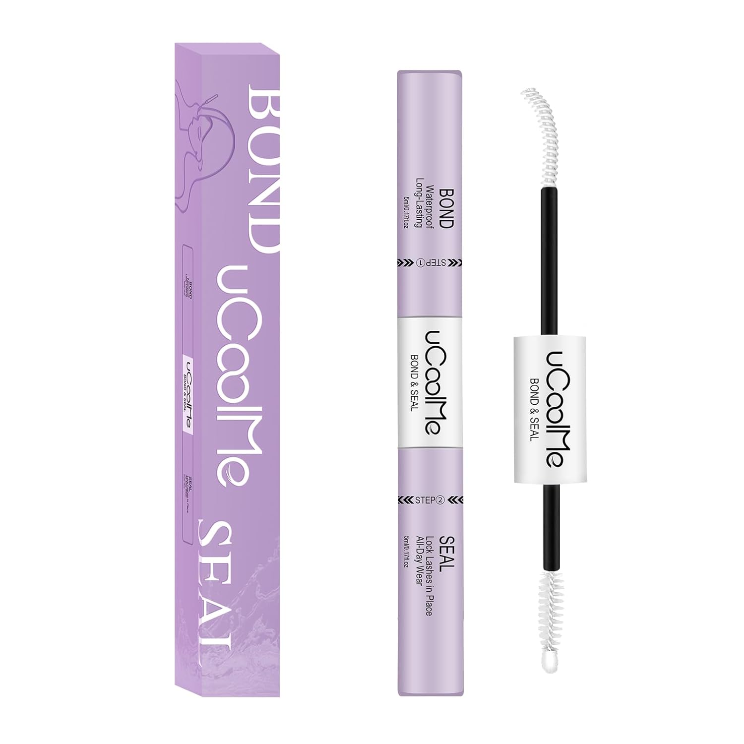 Lash Glue Remover 5ML uCoolMe for Lash Clusters Lash Bond Remover - Gentle Formula Eyelash Glue Remover for Sensitive Eyes