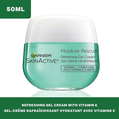 Garnier SkinActive Moisture Rescue Refreshing Gel Cream 1.7 oz (Pack of 2)