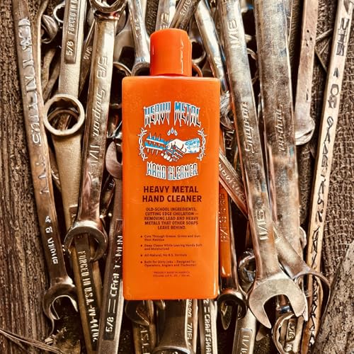 Lead & Heavy Metal Remover Hand Soap for Shooters, Mechanics & Tradesmen | Natural Chelating Formula for Gun Range Grime | 6.8 fl. oz.