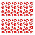10 Sheets Red Lip Temporary Tattoo, Waterproof Red Lip Print Tattoo Stickers Self-Adhesive Kisses Decal for Face Body Birthday Bachelor Party Decorations
