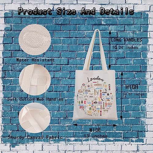 London Tote Bag - Travel Gift for Moving to London