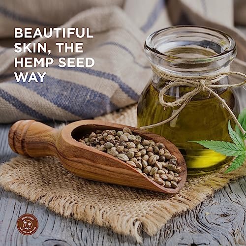 Hemp Seed Hand & Body Lotion - Soothe Dry Skin - Argan Oil, Hemp Seed Oil - Light, Non-Greasy Formula - Vegan & Cruelty Free
