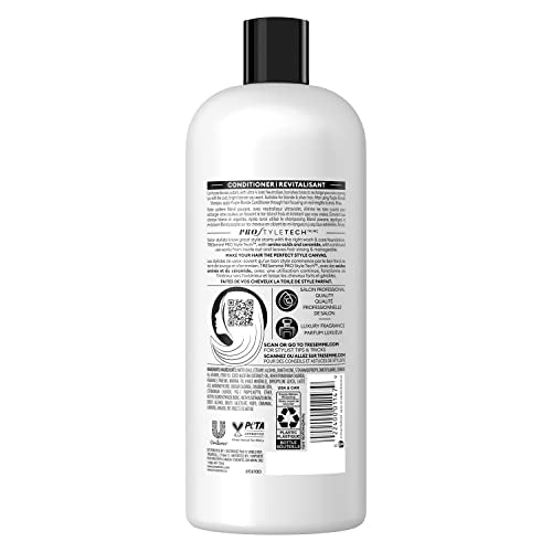 TRESemm? Purple Blonde Conditioner 4 Count for Blonde & Silver Hair Formulated with Ultra-Violet Neutralizer Technology 28oz