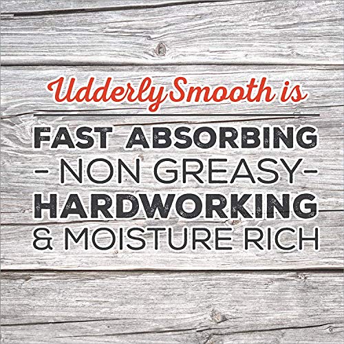 UDDERLY SMOOTH Foot Cream with Shea Butter, Lightly Scented, 8 Ounce Jar