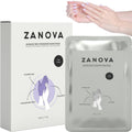 ZANOVA Collagen Treatment Hand Mask - Hyaluronic Acid, Vitamin C & E, for Skin Picking and Nail Biting Damage - Formulated with Ultimate Trio to Soothe Sensitive and Damaged Hands (5 Pairs)