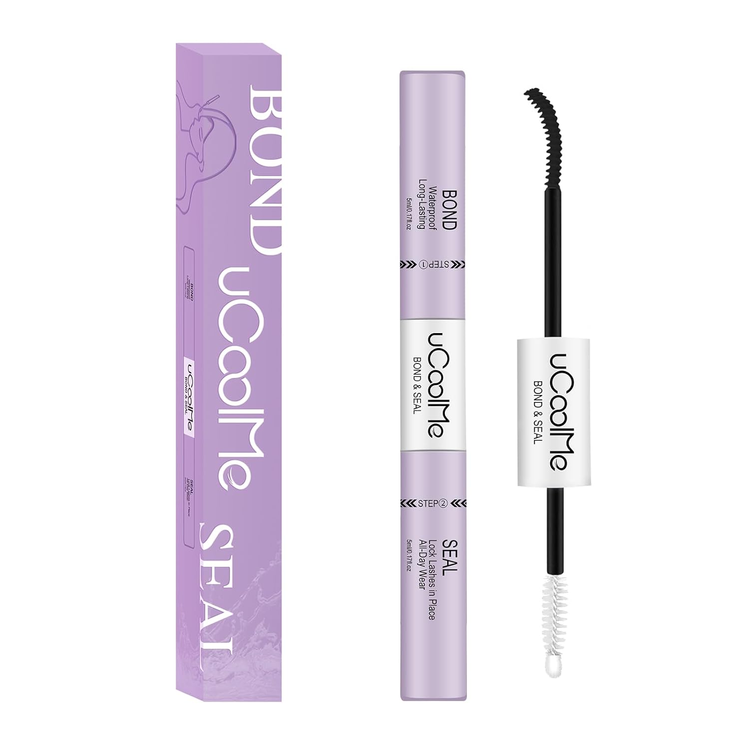Lash Glue Remover 5ML uCoolMe for Lash Clusters Lash Bond Remover - Gentle Formula Eyelash Glue Remover for Sensitive Eyes
