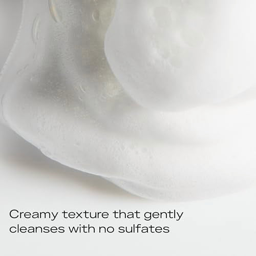 SheaMoisture Melanin Care Gentle Cream Cleanser Nourished & Radiant for Cleansing & Replenishing Skin's Moisture Barrier, with Pro-Ceramides +Elderberry Complex, 6 oz