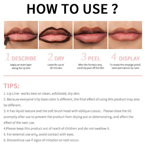 KDGENG Boulari Lip, 2.5ml/0.08fl.oz Boulari Peel Off Lip Liner Stain, Long Lasting Boulari Lip Stain Nude, Boulari Lip Stain Peel Off Waterproof, Boulari Lip Tint Stain Peel Off (#2 Neutral Mauve)