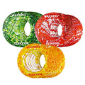 Waxness Wax Necessities Assorted Protection Collars Green Yellow Red for 14 Ounces Tins Fits Most Brands 150 Pack
