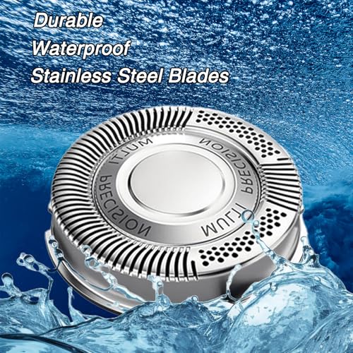 SH50 Replacement Heads Compatible with Philips Norelco Series 5000, SH50 Replacement Blades for Philips Norelco Series 5000 AT8xx, AT7xx, S5xxx, PT8xx, PT7xx(6pack)