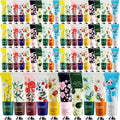 120 Pack Hand Cream for Women,Bulk Hand Lotion Travel Size for Dry Cracked Hands,Moisturizing Hand Care Cream,Natural Plant Fragrance Mini Hand Lotion Gifts For Birthday Party Favors,10 Styles