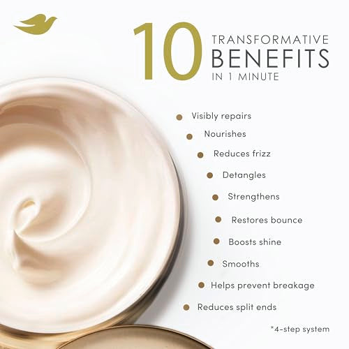 Dove Hair Bond Strength 10in1 Serum Mask for Chemically Damaged Hair with Bio-Protein Care Technology plus Peptide Complex 9.2 fl oz.,(Pack of 2)