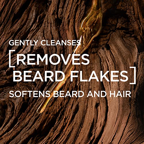 L¡¯Oreal Paris Men Expert Cleansing 3-in-1 Beard, Face & Hair Wash 200ml, Barber Club Wash With Cedarwood Essential Oil, Deeply Cleanses and Removes Beard Flakes