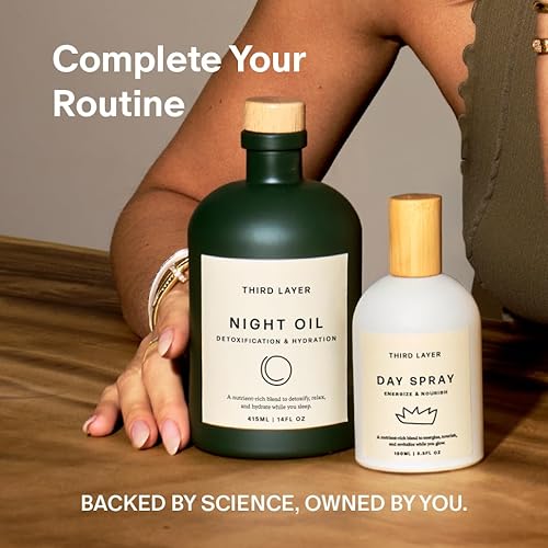 Day Spray ? Fast-Absorbing Skin & Body Oil with Jojoba, Moringa & Green Coffee ? Free from Alcohol, Parabens & Synthetic Fragrance (3.3 fl oz)