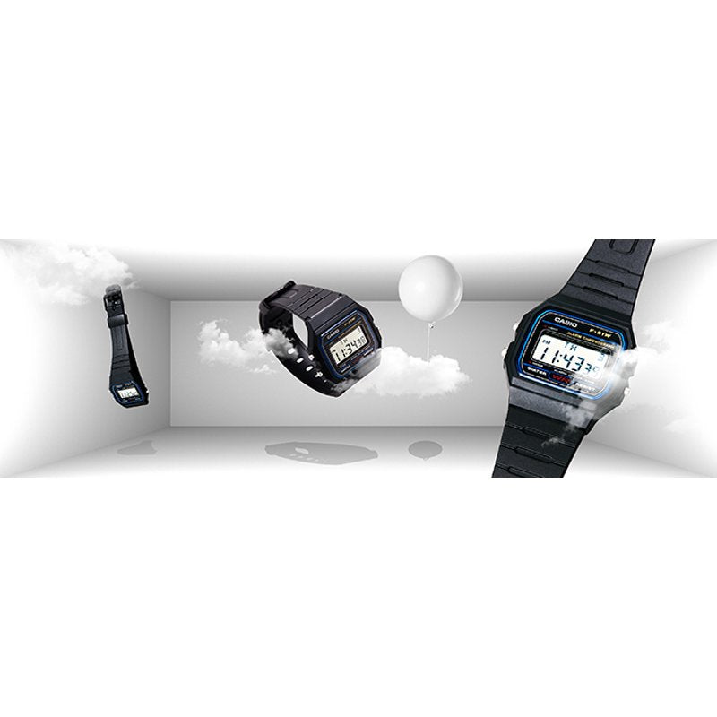 Casio Men's Classic Resin Strap Sport Watch F91W-1 - Water Resistant, 7-Year Battery