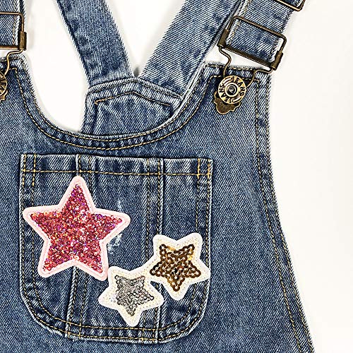 Peacolate 4-11T Little&Big Girls Jumper Dress Casual Strap Denim Overalls