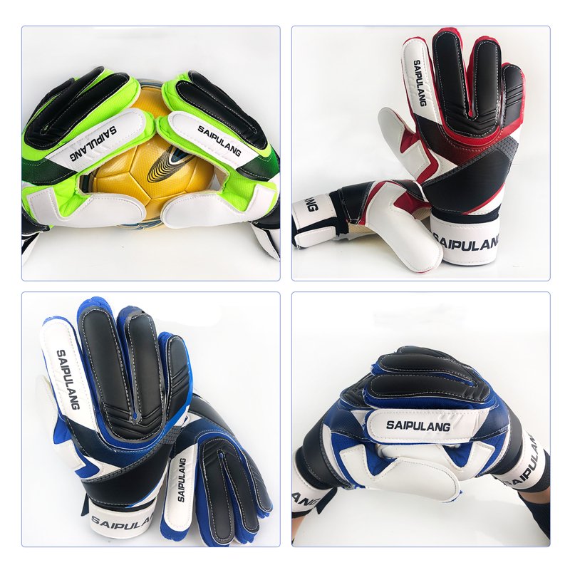 Diymag Kids Goalkeeper Gloves – Youth Goalie Gloves with Finger Protect (Green Variation)