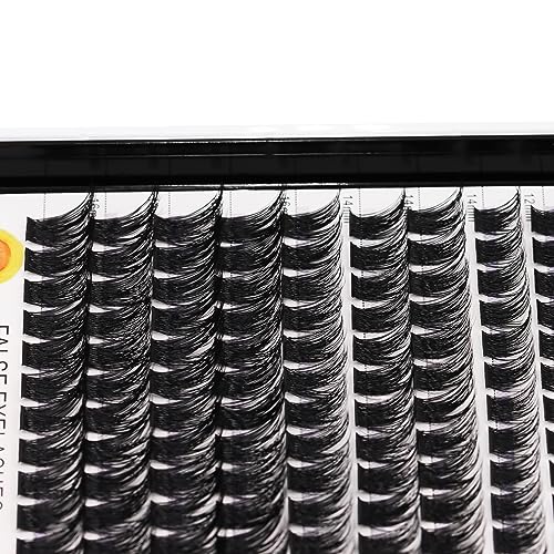 Bodermincer Lash Clusters D Curl Black/Brown/Colored Lashes 10-12-14/12-14-16/16-18-20mm Mixed Lash Clusters Kit For Beginner (M01# 12-14-16mm Mixed)