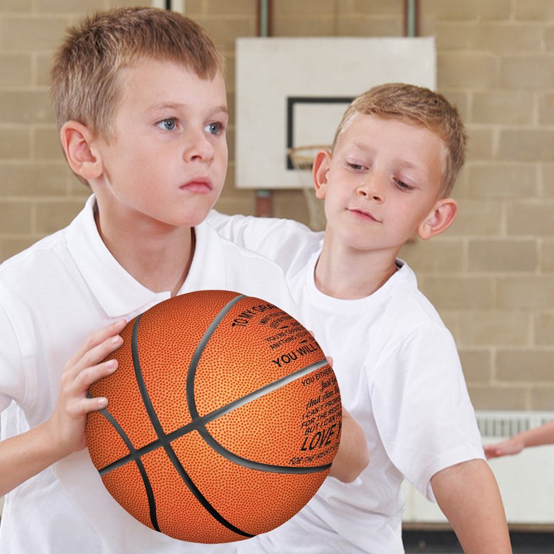 Personalized Letter Basketball for Son Indoor/Outdoor Game Ball Gift for Boy