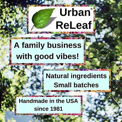 Urban ReLeaf Hippie Salve Magic Butter ! Groovy Botanicals, Shea Butter and 100% Natural, Patchouli, Ylang, Bergamot, Vitamin Rich, Deeply Moisturizing & Soothing