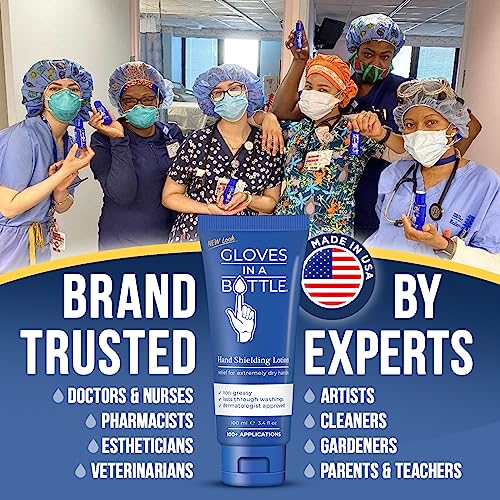 Gloves In A Bottle Shielding Lotion (3 Pack 3.4oz Tube)