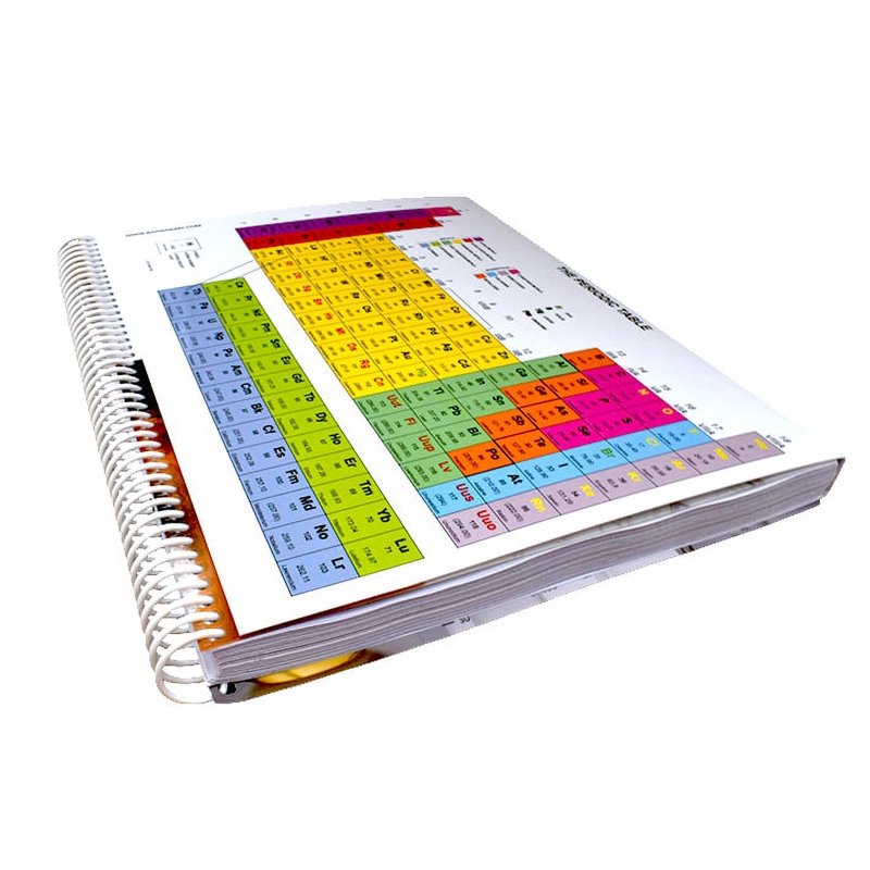 Lab Notebook Spiral Bound 100 Carbonless Pages for Research & Record-Keeping