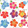 Kathfly 180 Pcs Hibiscus Temporary Tattoos Glitter Hawaiian Flower Tattoos Stickers for Face Body Decoration Women Summer Tropical Aloha Party Favors Summer Gift