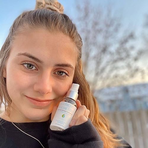 Hyaluronic Acid Collagen Facial Mist?Moisturizer Spray, Non-greasy Hydrating Primer & Makeup Setting Spray ? Dye, Fragrance, & Cruelty-Free (2 oz)