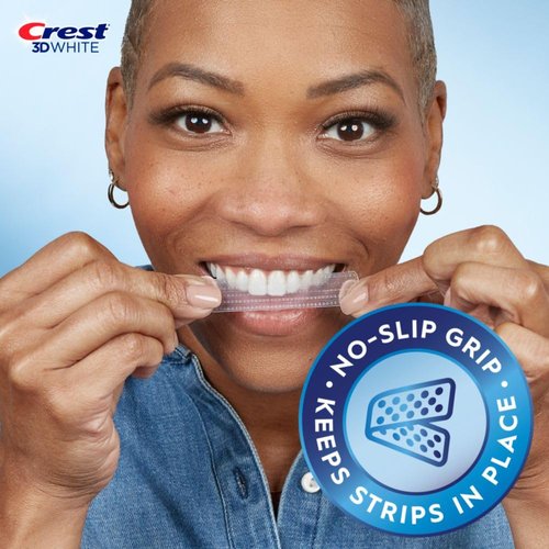 Crest 3D Whitestrips Age Renew – Teeth Whitening Kit, 21 Treatments, Each with 1 Upper/1Lower, 42 Strips – Crest 3DWhite Teeth Whitening Strips