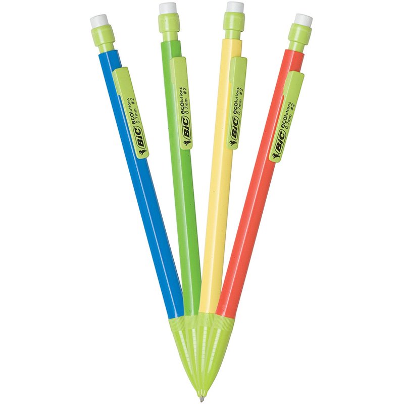 BIC ReVolution Mechanical Pencil 0.7mm - Recycled, Smooth Writing
