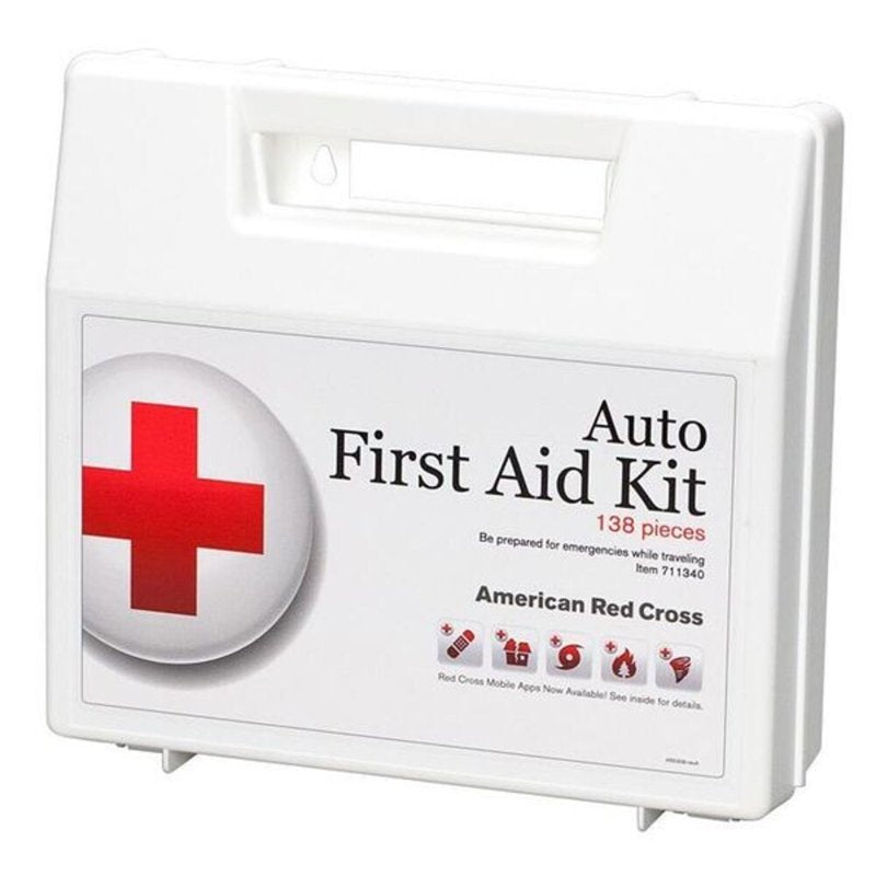 10-Person Plastic Bulk First Aid Kit with 138 Components for Emergency Use