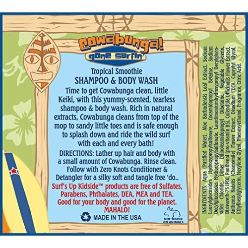 Surfs Up Tropical Smoothie Tearless Shampoo & Body Wash 12 fl. oz