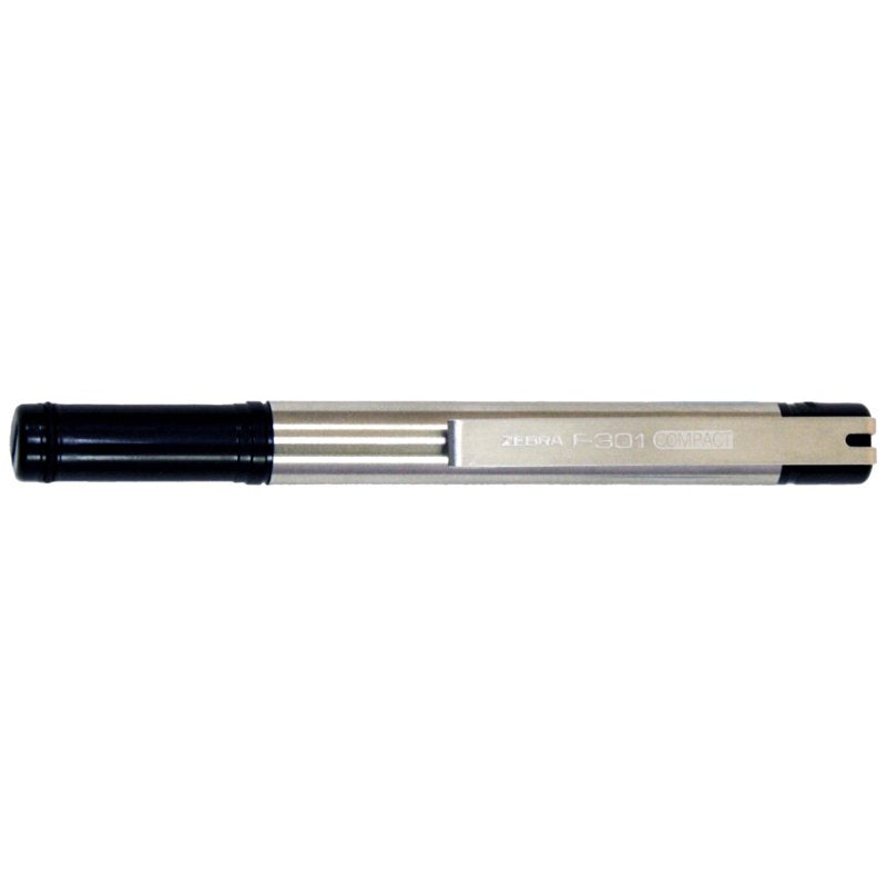 Stainless Steel Retractable Ballpoint Pen 0.7mm Fine Point - 2 Pack