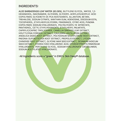 Aloe Vera Moisture Soothing Toner 150ml - Hydrating & Nourishing with Hyaluronic Acid