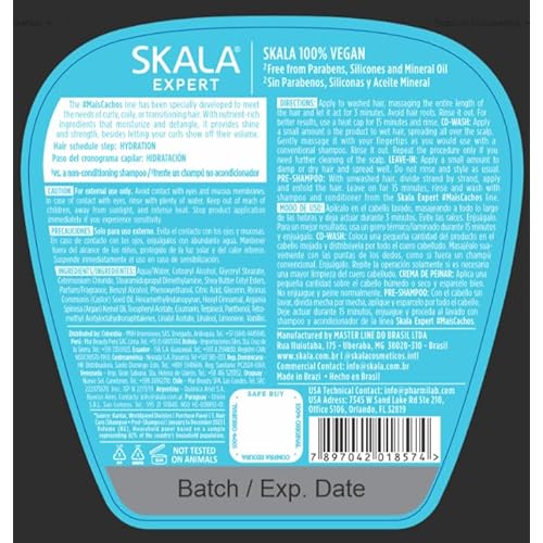 SKALA Mais Cachos, Crespos, and Maracuja 2-in-1 Cream (3-Pack Bundle) - 105.6 oz