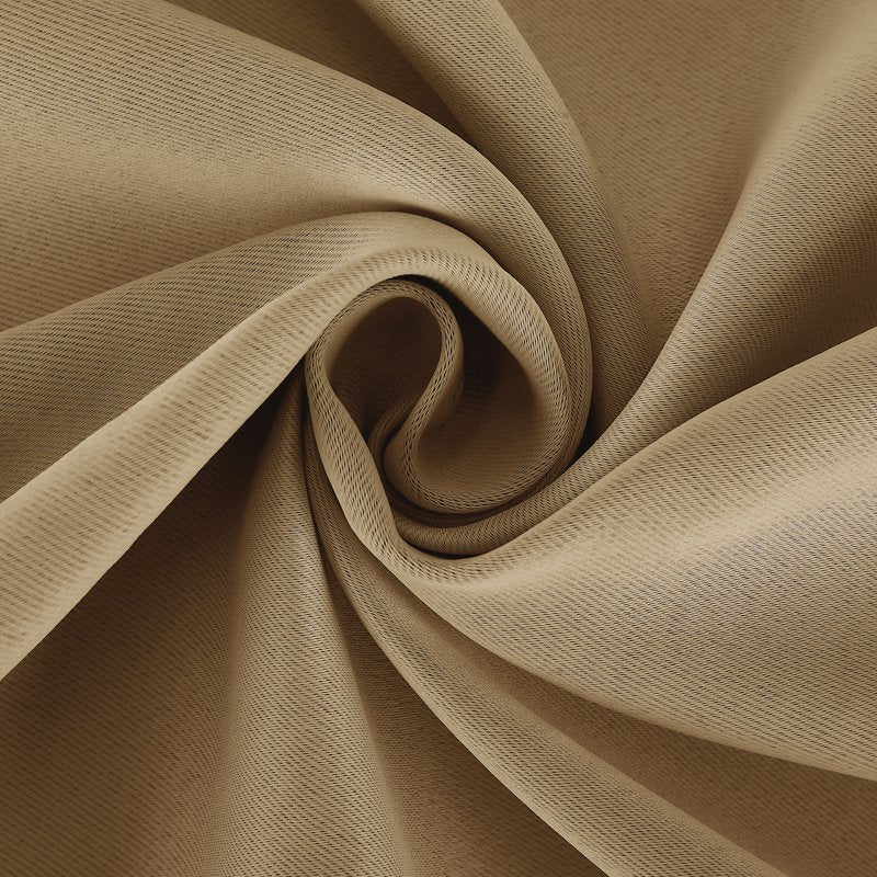 Energy Saving Blackout Curtain Panel with Tab Top for Window Insulation