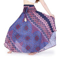 Lannaclothesdesign Women's Long Maxi Skirt Bohemian Gypsy Hippie Style Clothing Boho Skirts