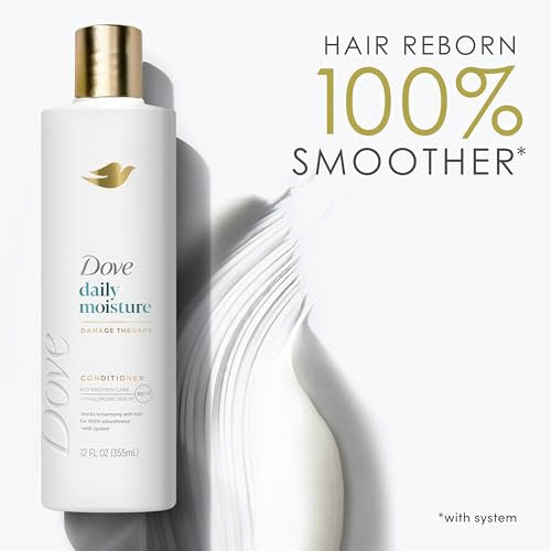 Dove Nutritive Solutions Moisturizing Conditioner for Dry Hair Daily Moisture Deep Conditioner Detangles and Nourishes Dry Hair 12 oz,(Pack of 8)