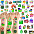 144Pcs Dumpster Fire Temporary Tattoos - Funny Everything's Fine Dumpster Fire Stickers Tattoos Gifts for Office Christmas Team Coworker Nurse Party Decorations Decor