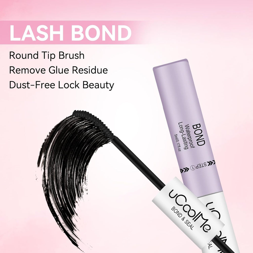 Lash Glue Remover 5ML uCoolMe for Lash Clusters Lash Bond Remover - Gentle Formula Eyelash Glue Remover for Sensitive Eyes