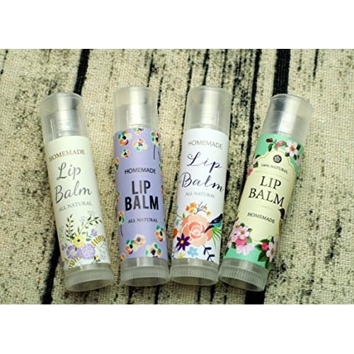 Assorted Lip Balm Labels - 120pcs Paper Stickers for Lip Balm Containers
