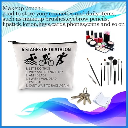 FOTAP London Trip Makeup Bag - UK Travel & Vacation Gift - Skyline Design - Cosmetic Welcome Bag - Housewarming Gift