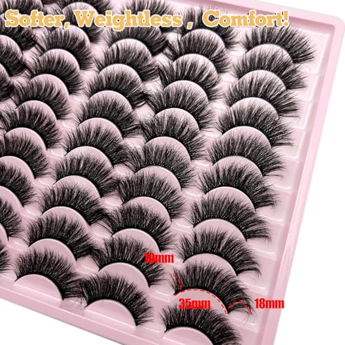 Strip Lashes Bulk C Curl 30 Pairs Cat Eye Faux Mink Lashes Pack Wholesale 18mm Long 3D Volume Natural False Eyelashes Bulk