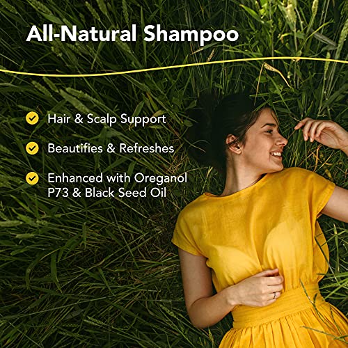 NORTH AMERICAN HERB & SPICE ScalpClenz Shampoo - 8 fl oz - Black Seed Oil Renew Formula - Hair & Scalp Support, Beautifies & Refreshes - Non-GMO (Pack of 2)